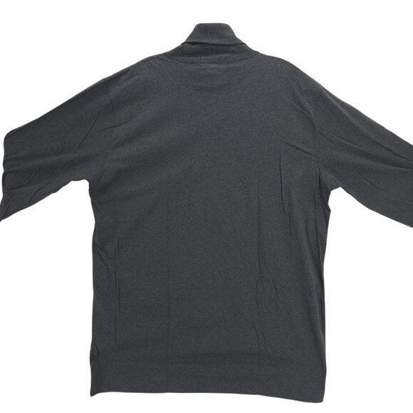 NWT RALPH LAUREN PURPLE LABEL Turtleneck Sweater Pullover Dark Gray Size LARGE - Picture 4 of 8